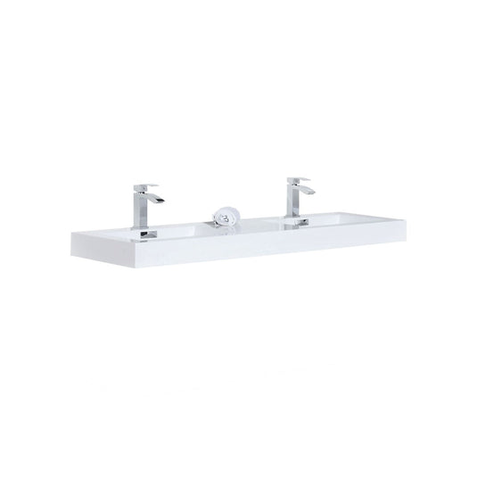 Sink For 60 Inch Bliss Double Sink Bathroom Vanities-Bathroom & More | High Quality from Coozify