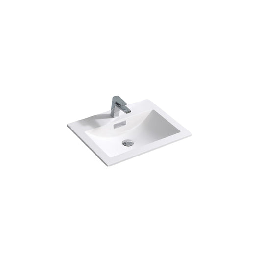 Sink For 24 Inch De Lusso And Milano Bathroom Vanity-Bathroom & More | High Quality from Coozify