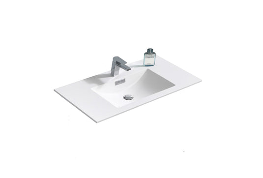 Sink For 36 Inch De Lusso And Milano Bathroom Vanity-Bathroom & More | High Quality from Coozify
